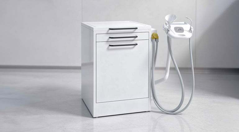 Servomobile con aspiratore chirurgico odontoiatrico ASPISERVE