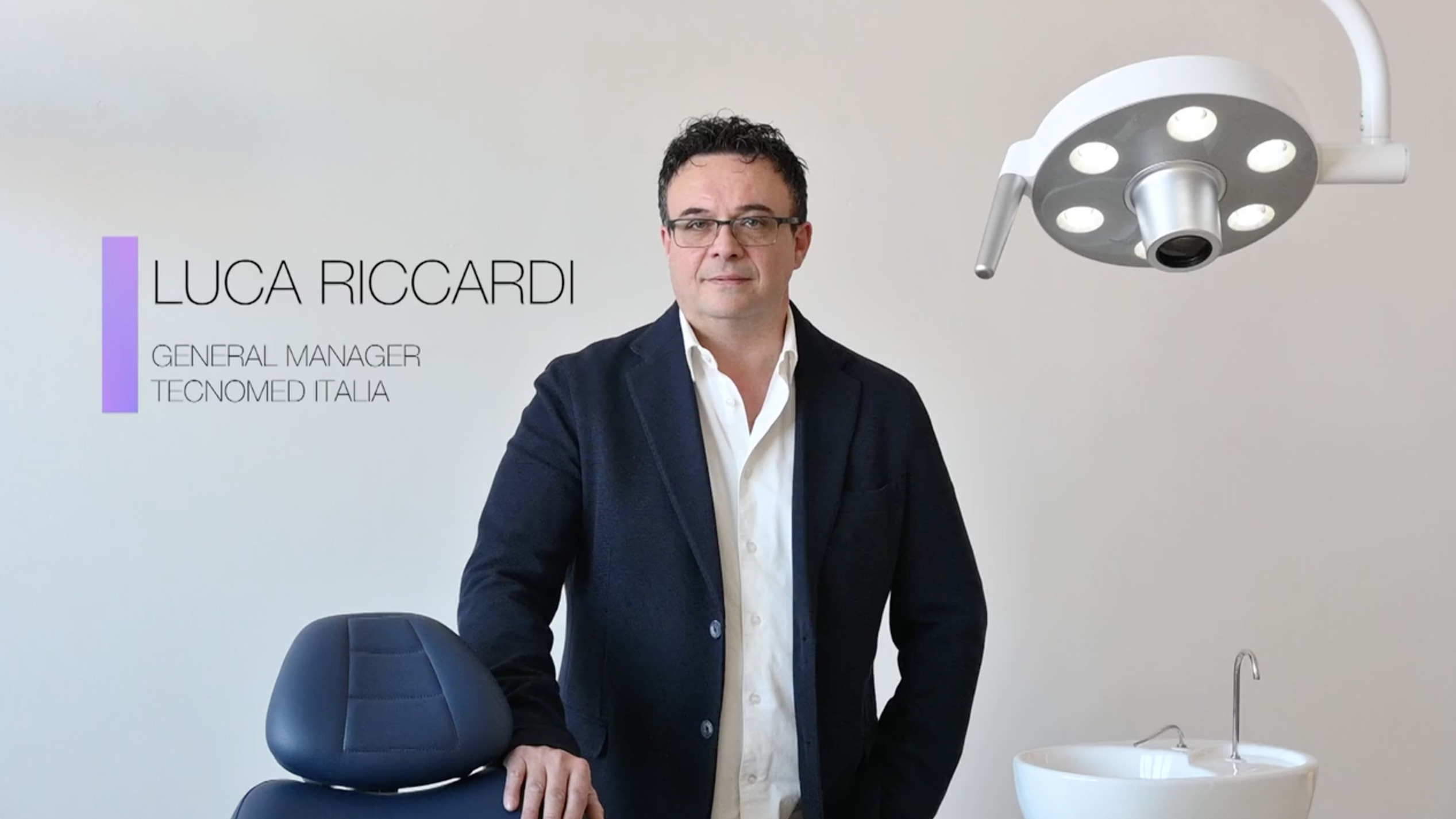 Video with subtitles | Luca Riccardi talks about Tecnomed Italia