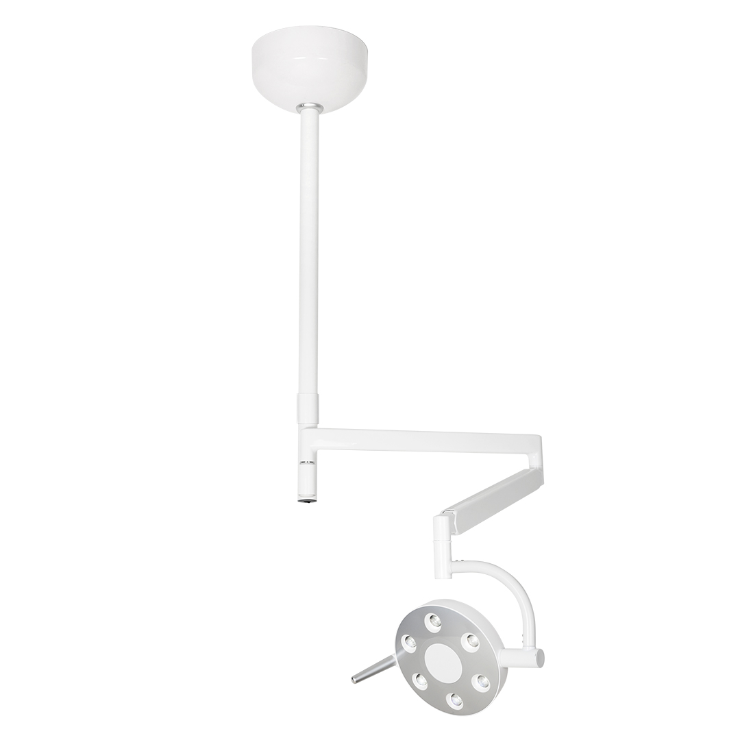 Lampada dentale esalight 2, uso medicale / odontoiatrico / chirurgico installazione a soffitto